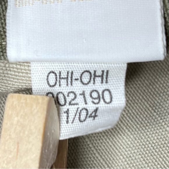 NEW Tommy Hilfiger Womens 14 Khaki Tan Cotton Canvas Shorts Large Front Pockets - Picture 10 of 12